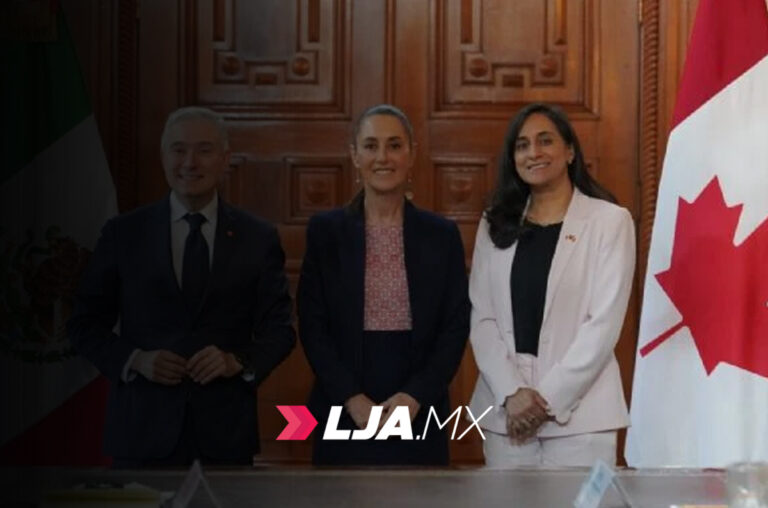 Sheinbaum se reúne con ministros canadienses para reforzar relación bilateral