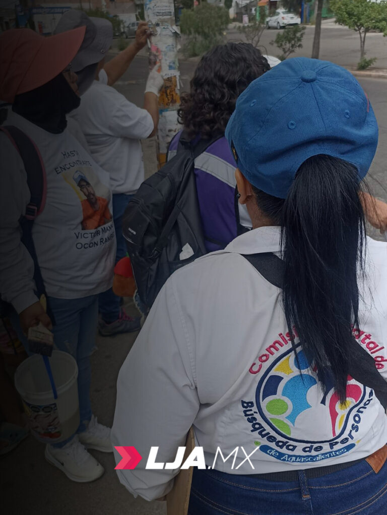 Comisión Estatal de Búsqueda de Personas refuerza operativos con participación de familias y colectivos en Aguascalientes