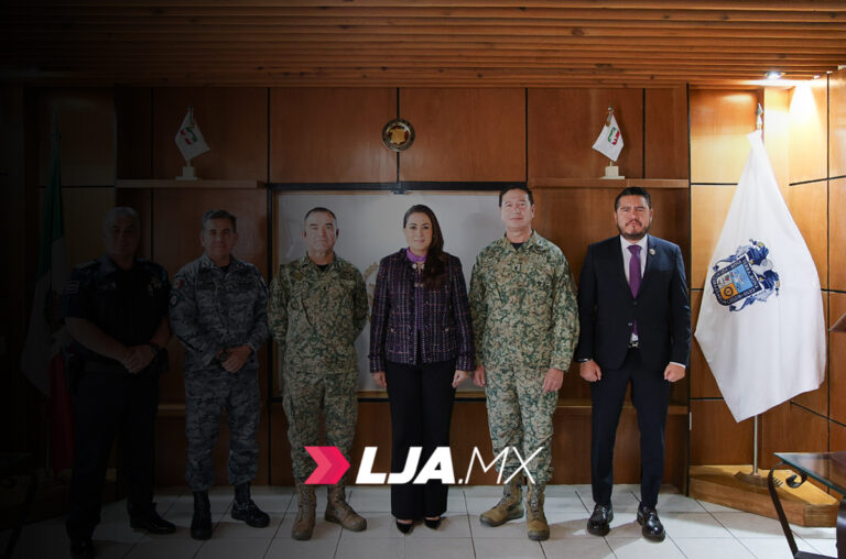 Gobernadora de Aguascalientes se reúne con nuevo comandante de la V Región Militar