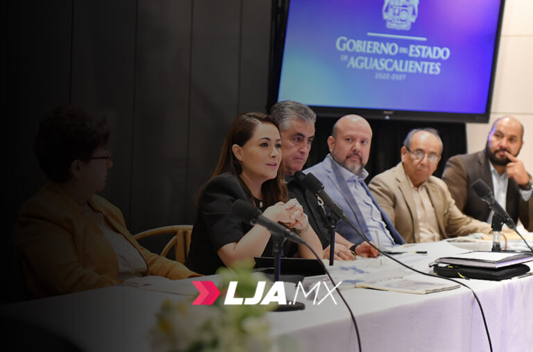 La gobernadora de Aguascalientes Teresa Jiménez fortalece colaboración con comerciantes para reforzar seguridad