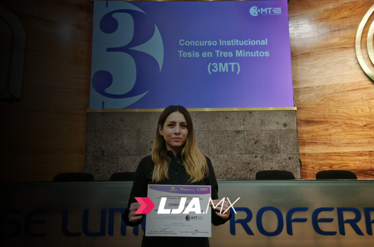 Graciela Salazar representará a la UAA en el concurso nacional 3MT “Tesis en 3 Minutos”