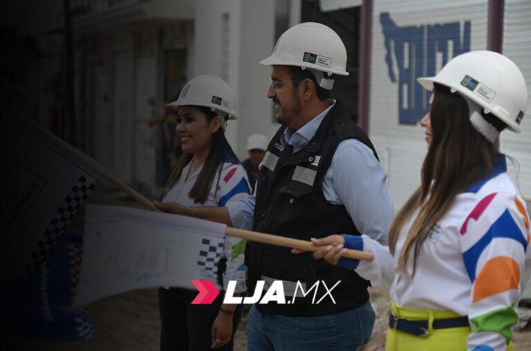Arranca nueva obra en la calle Mina de la zona centro de Jesús María