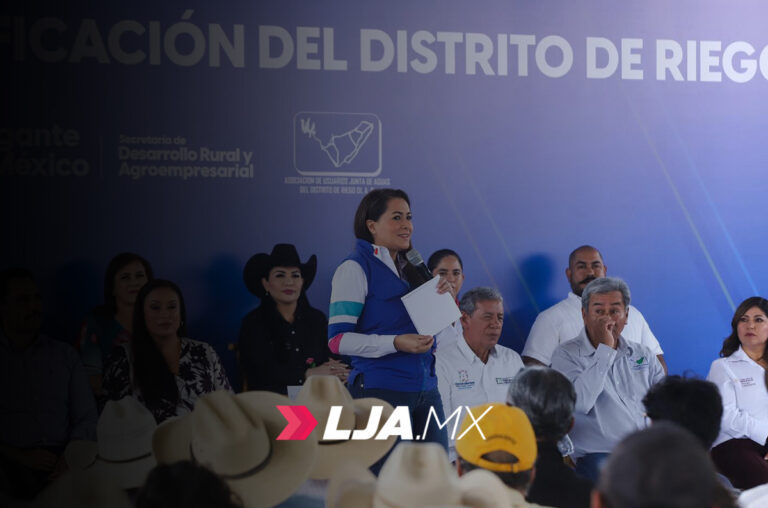 Gobierno del Estado de Aguascalientes dio inicio a las obras para concluir el Distrito de Riego 001