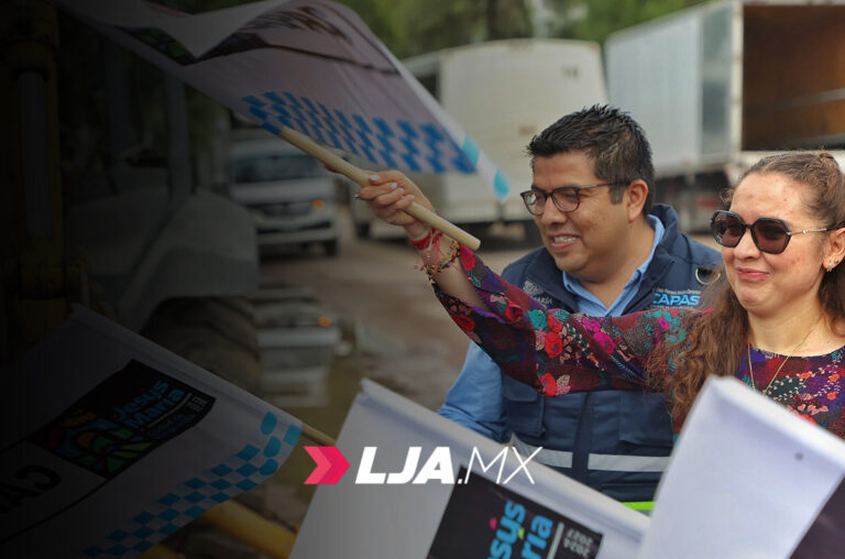 Arranca obra de rehabilitación de drenaje sanitario en El Maguey, Jesús María