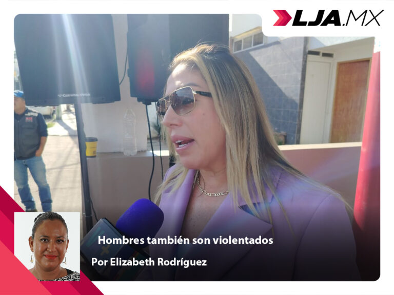 Hombres también son violentados