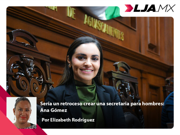 Sería un retroceso crear una secretaria para hombres: Ana Gómez