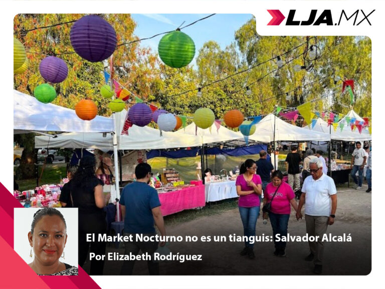 El Market Nocturno no es un tianguis: Salvador Alcalá