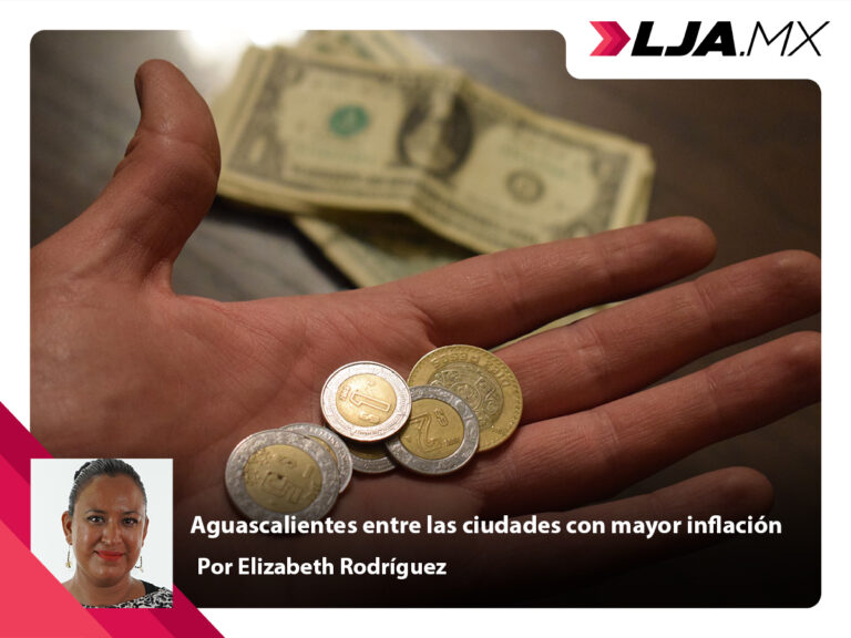 Aguascalientes entre las ciudades con mayor inflación