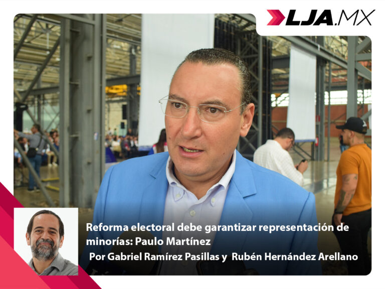 Reforma electoral debe garantizar representación de minorías: Paulo Martínez