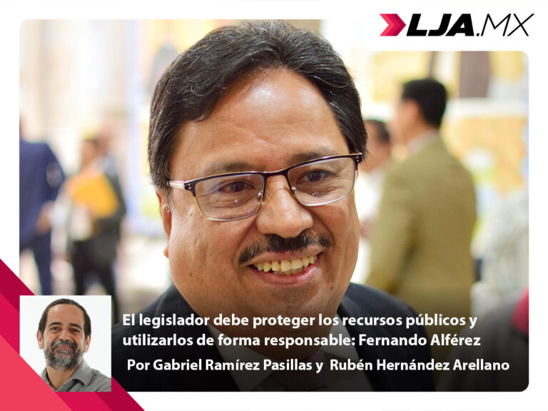 El legislador debe proteger los recursos públicos y utilizarlos de forma responsable: Fernando Alférez