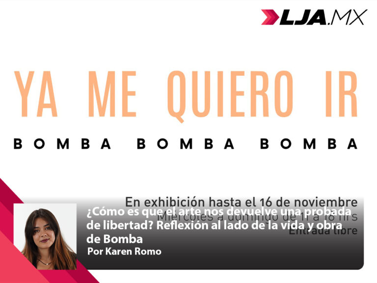 ¿Cómo es que el arte nos devuelve una probada de libertad? Reflexión al lado de la vida y obra de Bomba