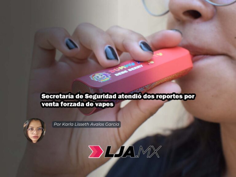 Secretaría de Seguridad del Municipio de Aguascalientes atendió dos reportes por venta forzada de vapes