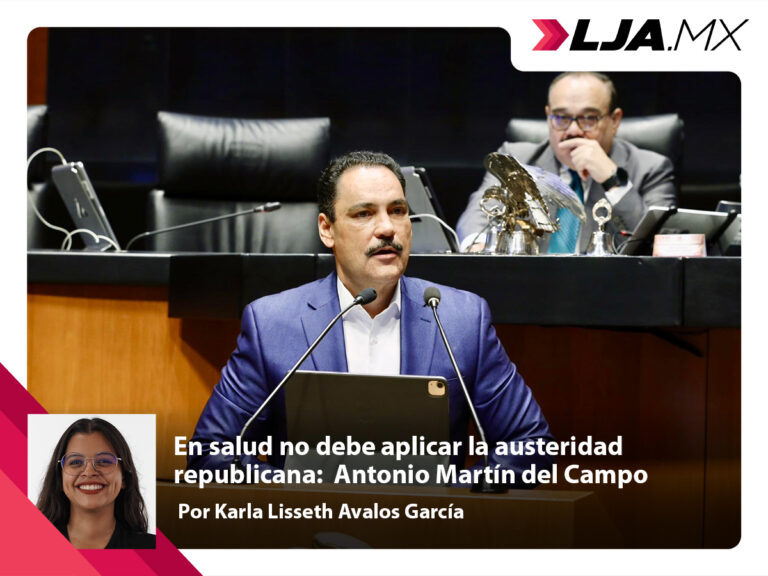 En salud no debe aplicar la austeridad republicana: Antonio Martín del Campo