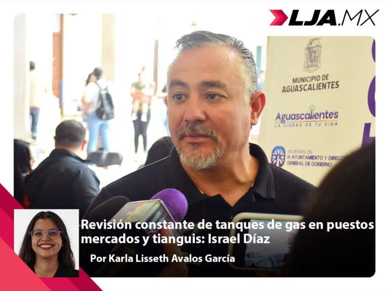 Revisión constante de tanques de gas en puestos, mercados y tianguis: Israel Díaz