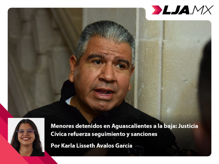 Menores detenidos en Aguascalientes a la baja: Justicia Cívica refuerza seguimiento y sanciones
