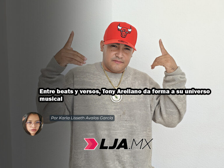 Entre beats y versos, Tony Arellano da forma a su universo musical en Aguascalientes