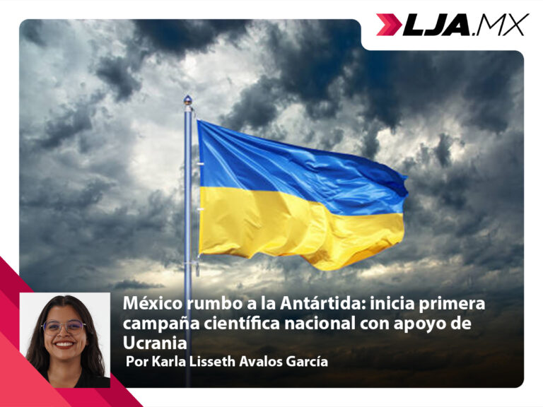 México rumbo a la Antártida: inicia primera campaña científica nacional con apoyo de Ucrania