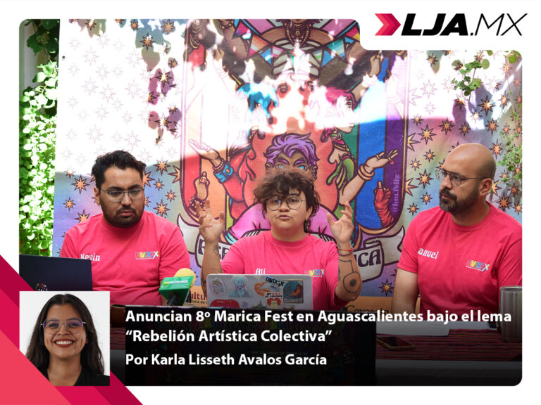 Anuncian 8º Marica Fest en Aguascalientes bajo el lema “Rebelión Artística Colectiva”