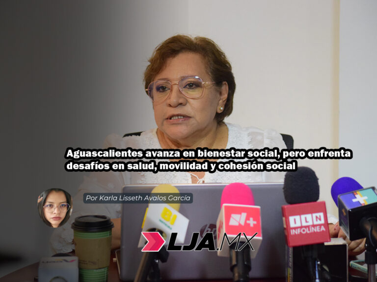 Aguascalientes avanza en bienestar social, pero enfrenta desafíos en salud, movilidad y cohesión social