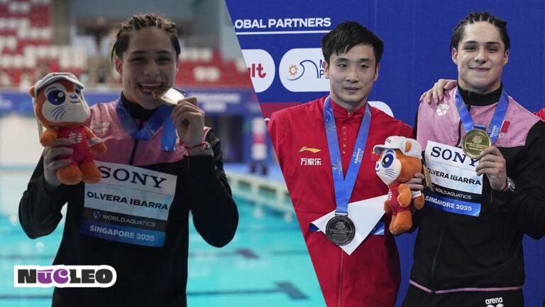 Osmar Olvera vence a su ídolo y hace historia en el Mundial de Clavados 2025