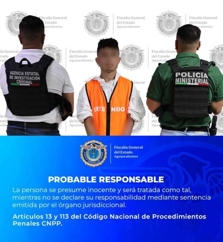 Vinculan a proceso a presunto homicida del fraccionamiento Natura en Aguascalientes