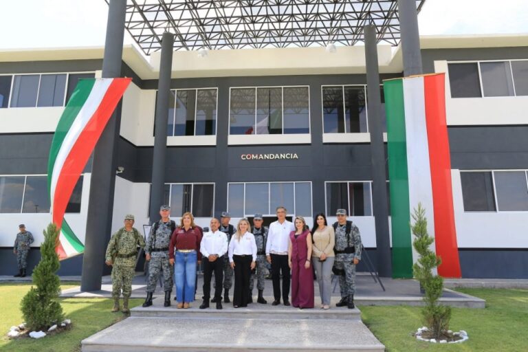 General Hernán Cortés Hernández encabeza inauguración de instalaciones de la Guardia Nacional en Ciudad Mier