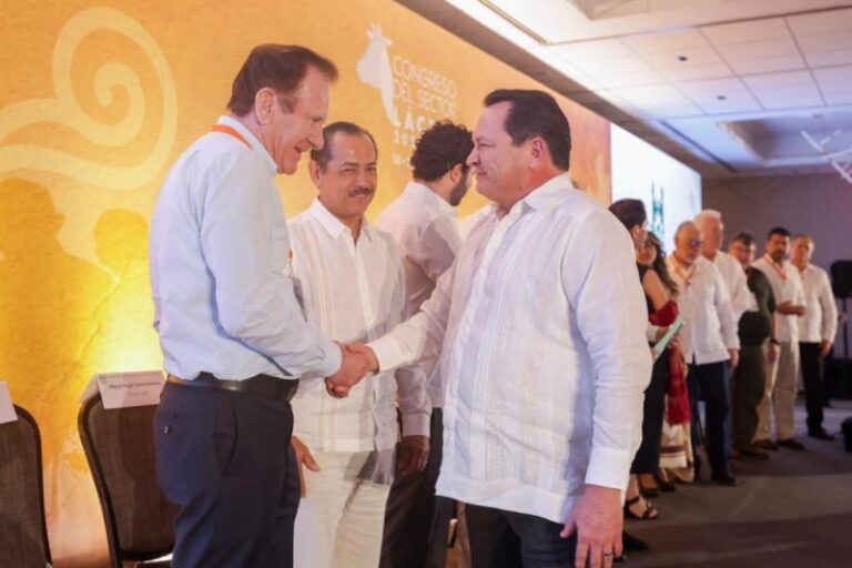 Industria láctea nacional reitera su confianza en Yucatán