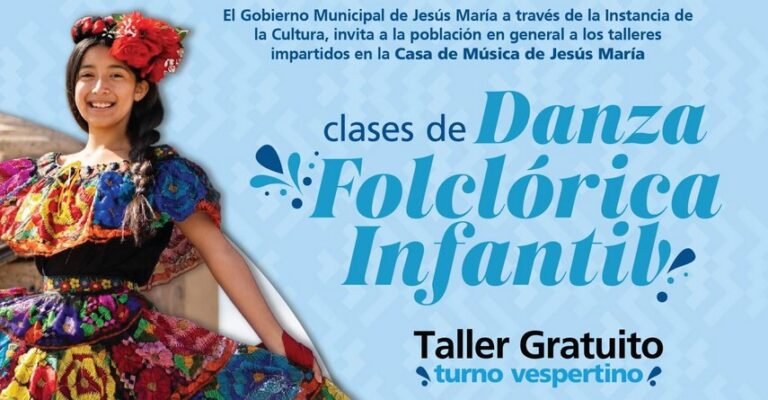 Instancia de Cultura de Jesús María ofrece formación artística gratuita