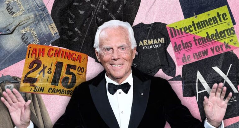 El legado de Giorgio Armani en México: entre la moda de lujo y la piratería