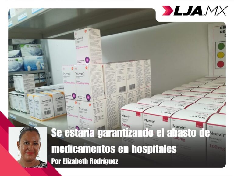 Se estaría garantizando el abasto de medicamentos en hospitales de Aguascalientes