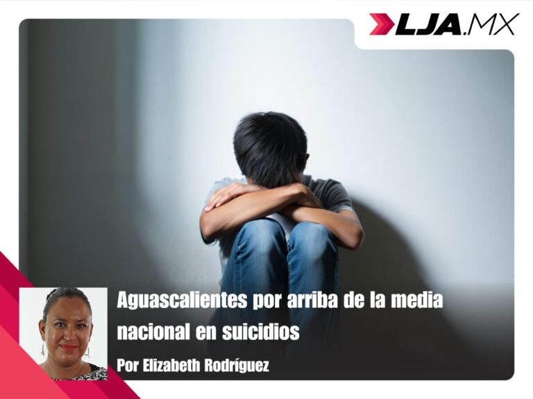 Aguascalientes por arriba de la media nacional en suicidios