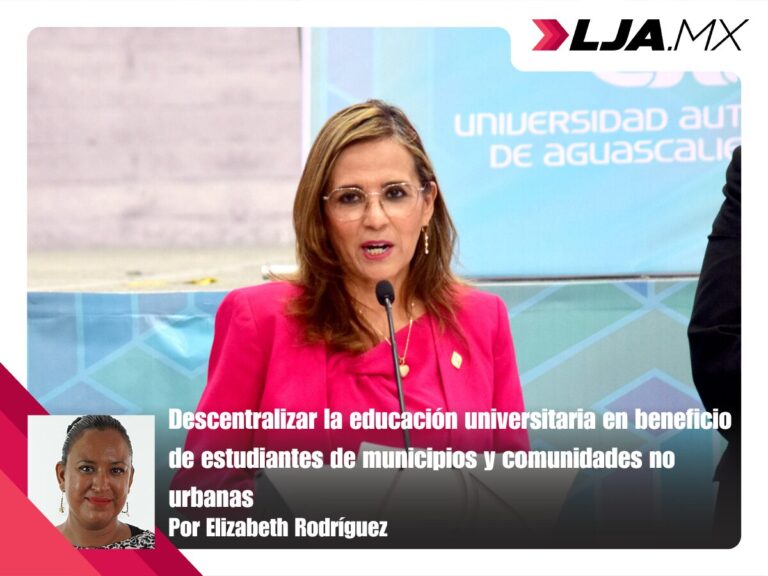 Descentralizar la educación universitaria en beneficio de estudiantes de municipios y comunidades no urbanas