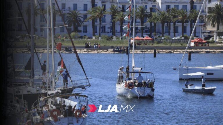 SRE pide a Israel respetar derechos de mexicanos en flotilla de ayuda humanitaria a Gaza