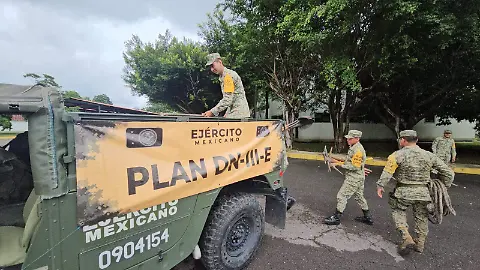 Ejército activa Plan DN-III-E en Chiapas ante daños por lluvias