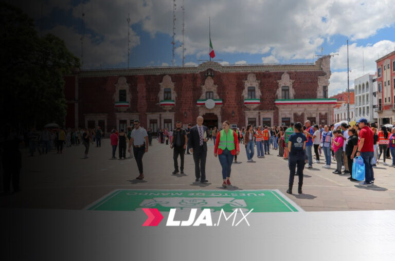 Participa Aguascalientes en Simulacro Nacional 2025
