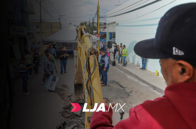 Transforman el centro histórico: inicia rehabilitación de redes hidráulicas y sanitarias en la calle Aldama de Jesús María