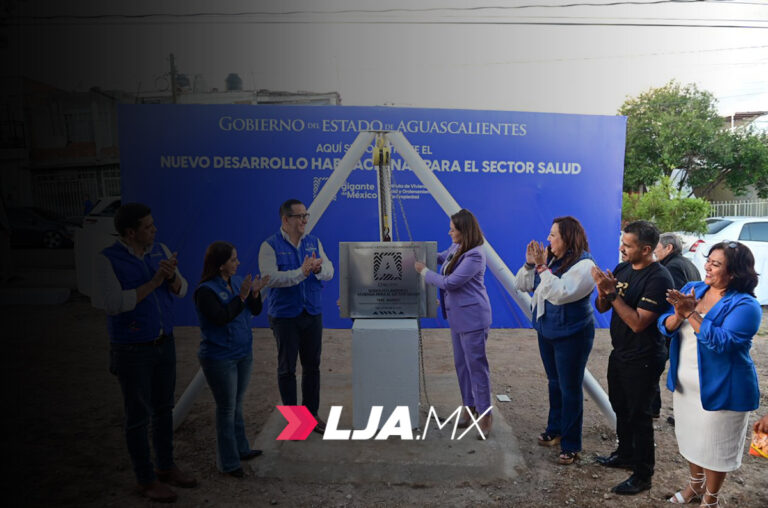 Con una inversión superior a los 72 mdp, Gobierno del Estado de Aguascalientes inicia construcción de desarrollo habitacional para el sector salud