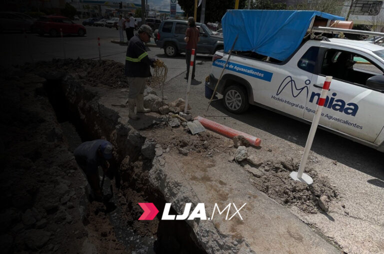 MIAA intensifica atención a alcantarillado sanitario en Aguascalientes