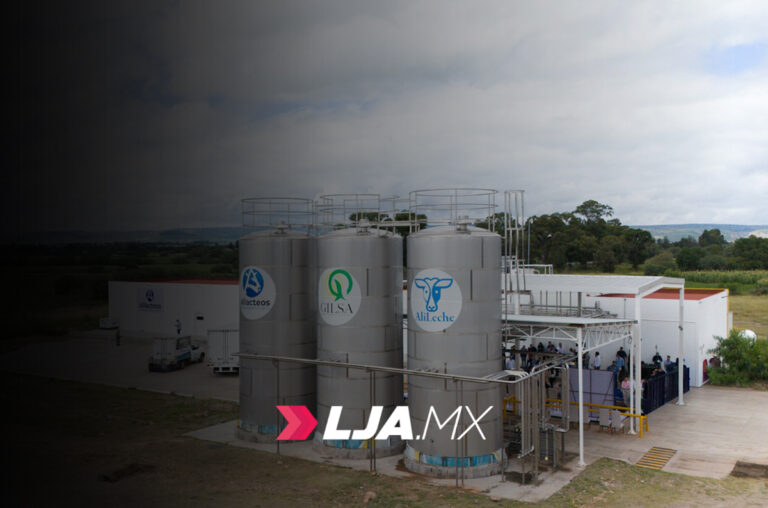 La gobernadora de Aguascalientes Teresa Jiménez inaugura planta de Alileche en Pabellón de Arteaga