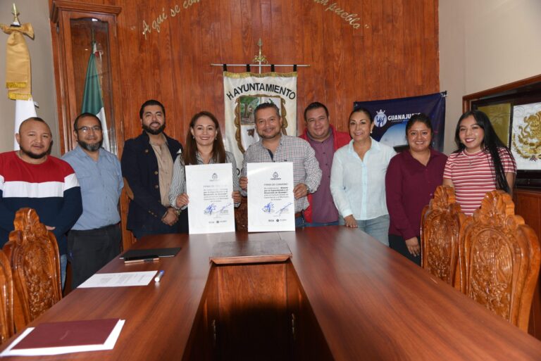 Municipios del norte de Guanajuato firman convenio con IECA