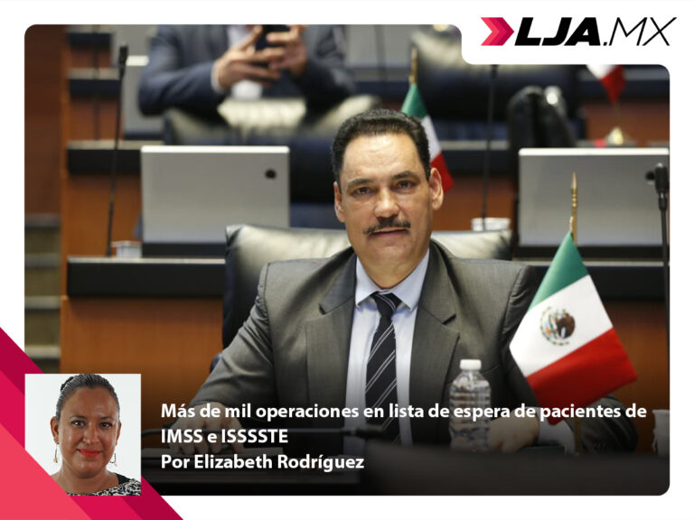 Más de mil operaciones en lista de espera de pacientes de IMSS e ISSSSTE
