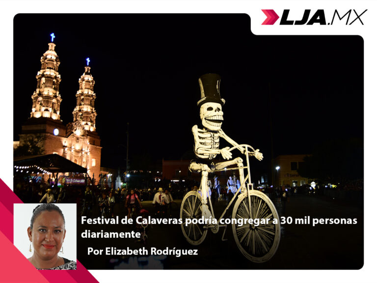 Festival de Calaveras podría congregar a 30 mil personas diariamente en Aguascalientes