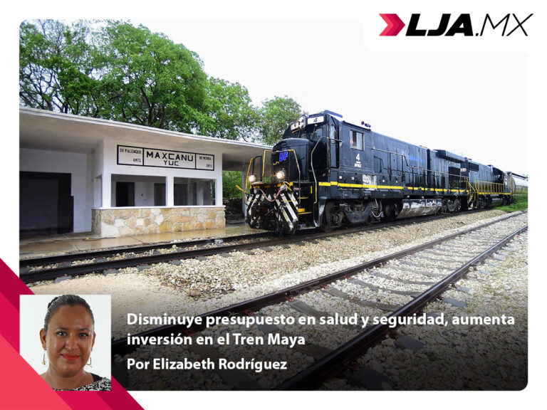 Disminuye presupuesto en salud y seguridad, aumenta inversión en el Tren Maya