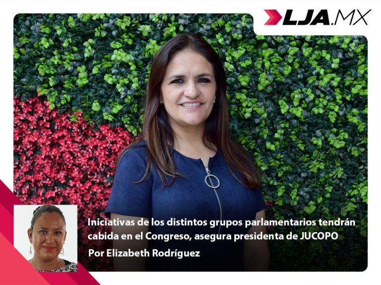 Iniciativas de los distintos grupos parlamentarios tendrán cabida en el Congreso, asegura presidenta de JUCOPO