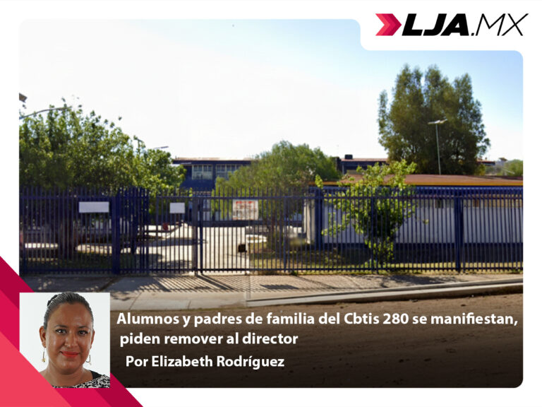 Alumnos y padres de familia del Cbtis 280 de Aguascalientes se manifiestan, piden remover al director
