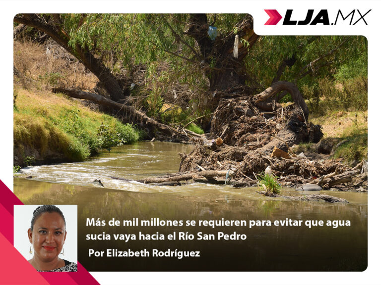 Más de mil millones se requieren para evitar que agua sucia vaya hacia el Río San Pedro