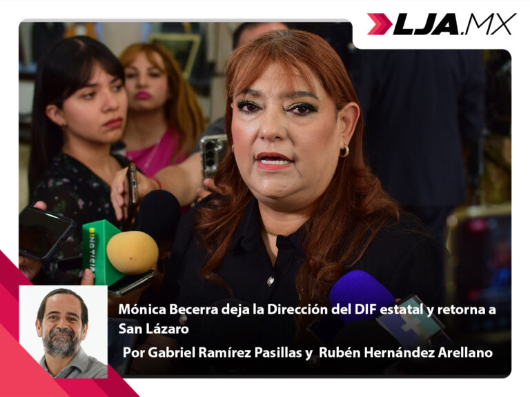 Mónica Becerra deja la Dirección del DIF estatal y retorna a San Lázaro