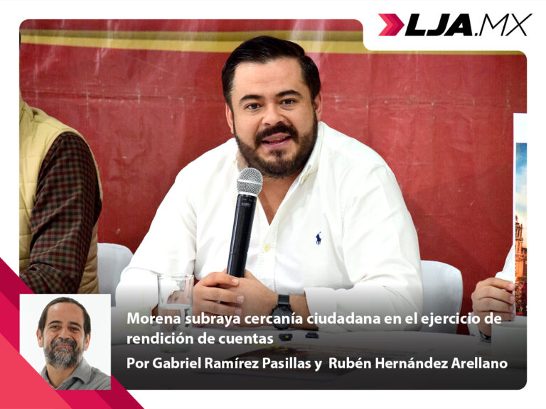 Morena subraya cercanía ciudadana en el ejercicio de rendición de cuentas