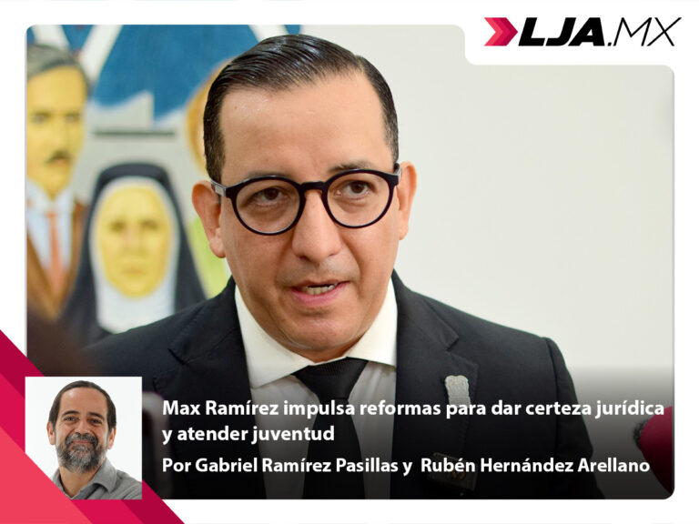 Max Ramírez impulsa reformas para dar certeza jurídica y atender juventud