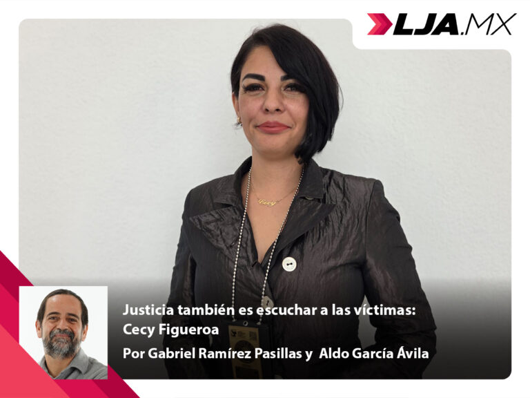 Justicia también es escuchar a las víctimas: Cecy Figueroa